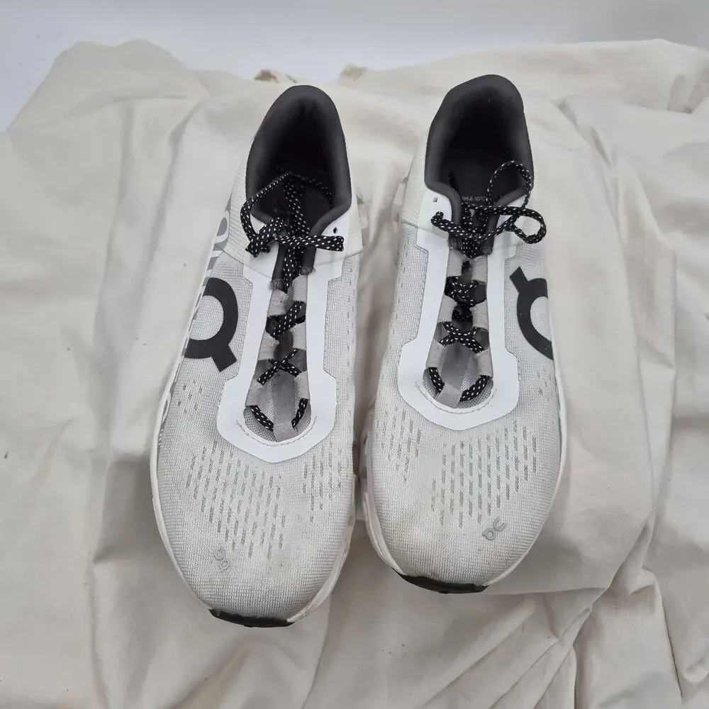 On Cloudmonster running shoes All White Women's Sneakers size 7.5 - Picture 1 of 8